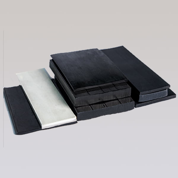 natural rubber black rubber block for