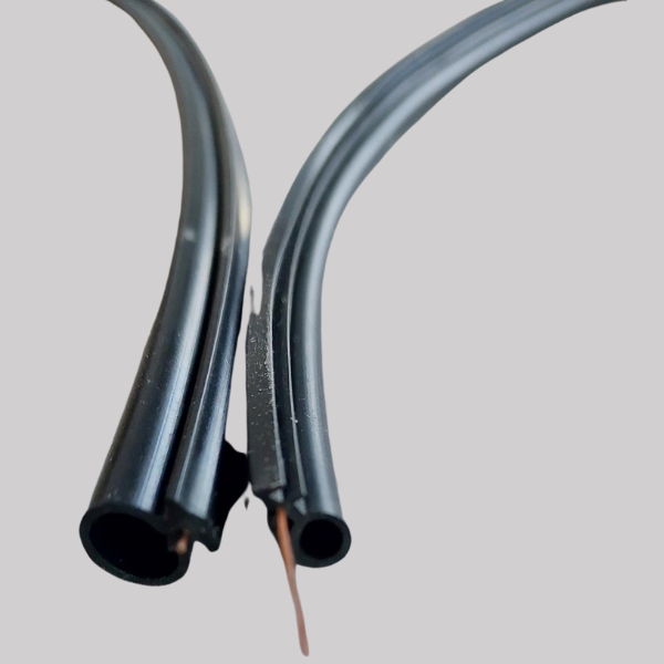 rubber extrusion profile with nylon glass cord insertion dubai